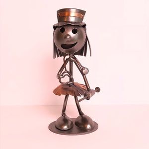 Nurse Metal Art Figurine